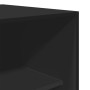 Armario de madera contrachapada negro 50x50x200 cm de , Armarios roperos - Ref: Foro24-3307784, Precio: 150,86 €, Descuento: %