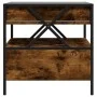 Mesa de centro con Infinity LED roble ahumado 50x50x51 cm de , Mesas de centro - Ref: Foro24-847714, Precio: 86,47 €, Descuen...