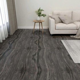 Lamas para suelo autoadhesivas 55 uds PVC gris oscuro 5,11 m² en Materiales de construcción | Comprar online en Foru.es