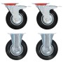 Ruedas de transporte 4 unidades 125 mm de , Manipulación de materiales - Ref: Foro24-143463, Precio: 48,15 €, Descuento: %
