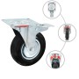 Ruedas de transporte 4 unidades 125 mm de , Manipulación de materiales - Ref: Foro24-143463, Precio: 48,15 €, Descuento: %