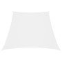 Toldo de vela tela oxford trapecio blanco 2/4x3 m en Sombrillas | Comprar online en Foru.es