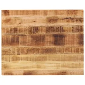 Tablero de mesa rectangular madera maciza mango 100x80x2,5 cm by , Table tops - Ref: Foro24-371352, Price: 110,98 €, Discount: %