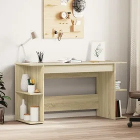 Escritorio madera de ingeniería roble Sonoma 140x50x75 cm de , Escritorios - Ref: Foro24-840550, Precio: 90,94 €, Descuento: %