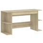 Escritorio madera de ingeniería roble Sonoma 140x50x75 cm de , Escritorios - Ref: Foro24-840550, Precio: 92,42 €, Descuento: %