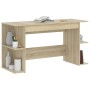 Escritorio madera de ingeniería roble Sonoma 140x50x75 cm de , Escritorios - Ref: Foro24-840550, Precio: 92,42 €, Descuento: %
