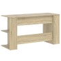 Escritorio madera de ingeniería roble Sonoma 140x50x75 cm de , Escritorios - Ref: Foro24-840550, Precio: 92,42 €, Descuento: %