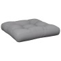 Cojín para sofá de palets tela gris 58x58x10 cm de , Cojines para sillas y sofás - Ref: Foro24-360901, Precio: 33,83 €, Descu...