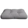Cojín para sofá de palets tela gris 58x58x10 cm de , Cojines para sillas y sofás - Ref: Foro24-360901, Precio: 26,92 €, Descu...