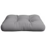 Cojín para sofá de palets tela gris 58x58x10 cm de , Cojines para sillas y sofás - Ref: Foro24-360901, Precio: 33,83 €, Descu...