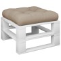 Cojín para sofá de palets tela taupé 58x58x10 cm de , Cojines para sillas y sofás - Ref: Foro24-360908, Precio: 36,41 €, Desc...