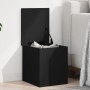 Caja de almacenaje madera de ingeniería negro 30x35x35 cm de , Baúles de almacenamiento - Ref: Foro24-840668, Precio: 38,45 €...