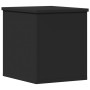 Caja de almacenaje madera de ingeniería negro 30x35x35 cm de , Baúles de almacenamiento - Ref: Foro24-840668, Precio: 38,45 €...