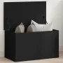 Caja de almacenaje madera de ingeniería negro 60x35x35 cm de , Baúles de almacenamiento - Ref: Foro24-840675, Precio: 55,67 €...