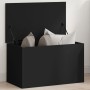 Caja de almacenaje madera de ingeniería negro 60x35x35 cm de , Baúles de almacenamiento - Ref: Foro24-840675, Precio: 56,69 €...