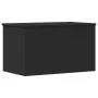 Caja de almacenaje madera de ingeniería negro 60x35x35 cm de , Baúles de almacenamiento - Ref: Foro24-840675, Precio: 55,67 €...
