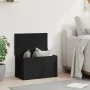 Caja de almacenaje madera de ingeniería negro 60x35x35 cm de , Baúles de almacenamiento - Ref: Foro24-840675, Precio: 55,67 €...