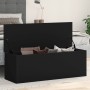 Caja de almacenaje madera de ingeniería negro 102x35x35 cm de , Baúles de almacenamiento - Ref: Foro24-840689, Precio: 85,08 ...