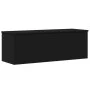 Caja de almacenaje madera de ingeniería negro 102x35x35 cm de , Baúles de almacenamiento - Ref: Foro24-840689, Precio: 80,79 ...