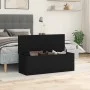 Caja de almacenaje madera de ingeniería negro 102x35x35 cm de , Baúles de almacenamiento - Ref: Foro24-840689, Precio: 80,79 ...