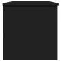 Caja de almacenaje madera de ingeniería negro 102x35x35 cm de , Baúles de almacenamiento - Ref: Foro24-840689, Precio: 80,79 ...