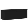Caja de almacenaje madera de ingeniería negro 102x35x35 cm de , Baúles de almacenamiento - Ref: Foro24-840689, Precio: 80,79 ...