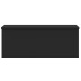 Caja de almacenaje madera de ingeniería negro 90x35x35 cm de , Baúles de almacenamiento - Ref: Foro24-840682, Precio: 73,37 €...