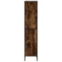 Estantería madera de ingeniería roble ahumado 50x31x137,5 cm de , Librerías y estanterías - Ref: Foro24-848611, Precio: 60,45...