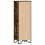 Estantería madera de ingeniería roble ahumado 50x31x137,5 cm de , Librerías y estanterías - Ref: Foro24-848611, Precio: 60,45...