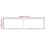 Pantalla de privacidad de balcón PVC crema 400x75 cm de , Paneles de vallas - Ref: Foro24-4005389, Precio: 17,17 €, Descuento: %