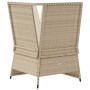 Sillón de esquina de jardín con cojines ratán sintético beige de , Sofás de exterior - Ref: Foro24-368986, Precio: 98,86 €, D...