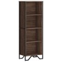 Estantería de madera de ingeniería marrón roble 50x31x137,5 cm de , Librerías y estanterías - Ref: Foro24-848613, Precio: 62,...