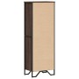 Estantería de madera de ingeniería marrón roble 50x31x137,5 cm de , Librerías y estanterías - Ref: Foro24-848613, Precio: 62,...
