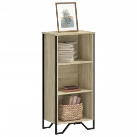 Estantería de madera de ingeniería roble Sonoma 50x31x106 cm de , Librerías y estanterías - Ref: Foro24-848605, Precio: 48,79...
