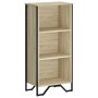 Estantería de madera de ingeniería roble Sonoma 50x31x106 cm de , Librerías y estanterías - Ref: Foro24-848605, Precio: 49,67...