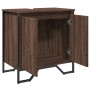 Armario lavabo baño madera ingeniería marrón roble 60x35x60 cm de , Muebles de baño - Ref: Foro24-848658, Precio: 56,94 €, De...