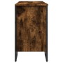 Armario lavabo baño madera ingeniería roble ahumado 91x35x60 cm de , Muebles de baño - Ref: Foro24-848666, Precio: 92,73 €, D...