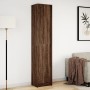Aparador con LED madera ingeniería marrón roble 41,5x32,5x200cm de , Aparadores - Ref: Foro24-3307904, Precio: 123,14 €, Desc...