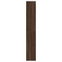 Aparador con LED madera ingeniería marrón roble 41,5x32,5x200cm de , Aparadores - Ref: Foro24-3307904, Precio: 123,14 €, Desc...