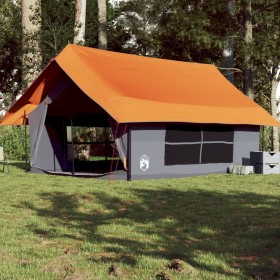 Tienda de campaña para 5 personas impermeable gris y naranja de , Tiendas de campaña - Ref: Foro24-4009541, Precio: 196,52 €,...
