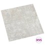 Lamas para suelo autoadhesivas 55 uds PVC gris claro 5,11 m² en Materiales de construcción | Comprar online en Foru.es
