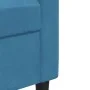 Juego de sofás con cojines 3 piezas terciopelo azul by , Sofas - Ref: Foro24-3278490, Price: 638,96 €, Discount: %