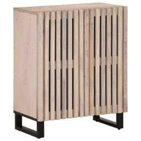Aparador de madera maciza de mango 60x34x75 cm de , Taquillas y armarios de almacenamiento - Ref: Foro24-377449, Precio: 112,...