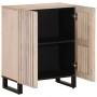 Aparador de madera maciza de mango 60x34x75 cm de , Taquillas y armarios de almacenamiento - Ref: Foro24-377449, Precio: 117,...