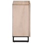 Aparador de madera maciza de mango 60x34x75 cm de , Taquillas y armarios de almacenamiento - Ref: Foro24-377449, Precio: 117,...