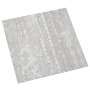 Lamas para suelo autoadhesivas 55 uds PVC gris 5,11 m² en Materiales de construcción | Comprar online en Foru.es