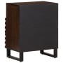 Mesita de noche madera maciza de mango 50x34x62 cm de , Mesitas de noche - Ref: Foro24-377489, Precio: 78,36 €, Descuento: %