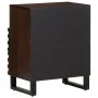 Mesita de noche madera maciza de mango 50x34x62 cm by , Nightstands - Ref: Foro24-377489, Price: 78,36 €, Discount: %