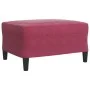 Juego de sofás con cojines 4 piezas terciopelo rojo tinto by , Sofas - Ref: Foro24-3278465, Price: 725,08 €, Discount: %
