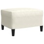 Juego de sofás con cojines 4 piezas terciopelo crema de , Sofás - Ref: Foro24-3278389, Precio: 781,22 €, Descuento: %